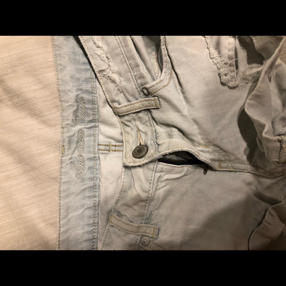 American eagle jean shorts